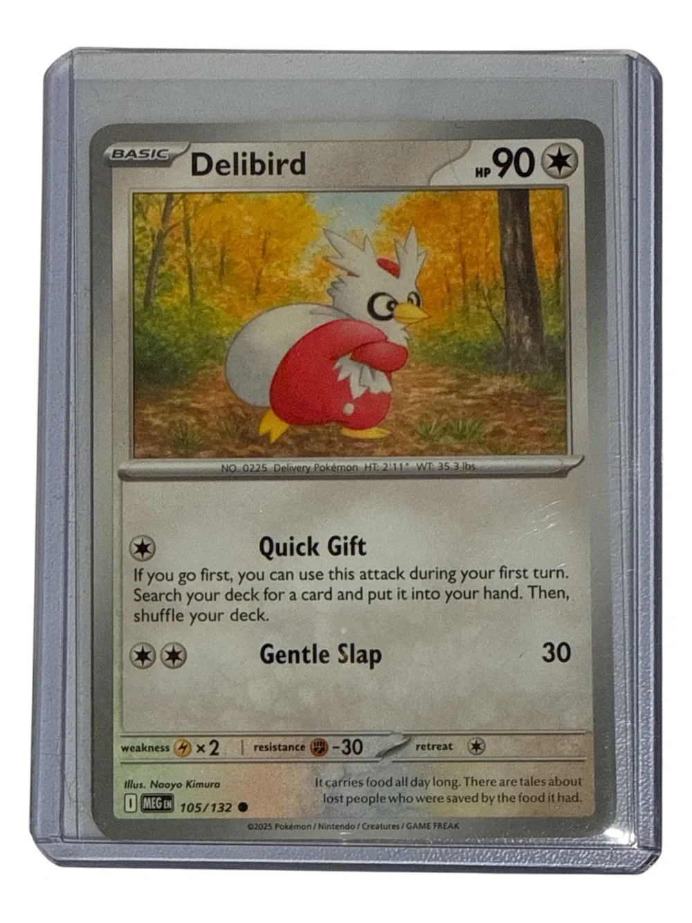 Pokemon Trading Cards (5): Piplup Delibird Darkrai Crawdaunt & Sandile